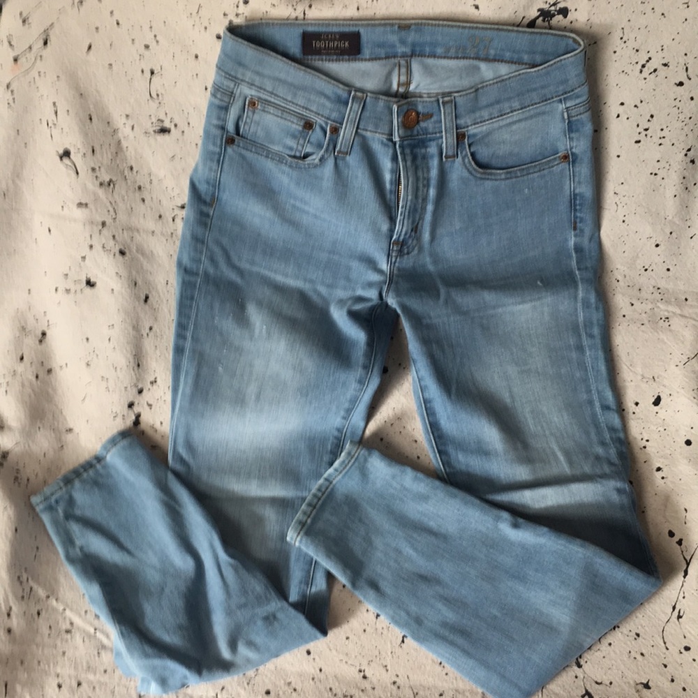 J Crew Toothpick Jeans